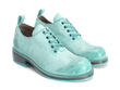 Winch Turquoise Wholecut shoe: Quarter view