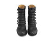 Woodland Black Strappy ankle boot: Front