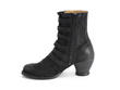 Woodland Black Strappy ankle boot: Profile inside