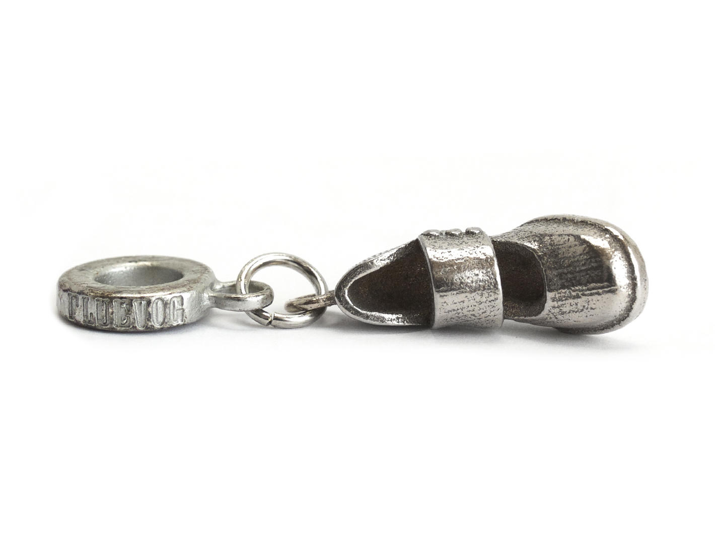 Zaza Shoe Charm Silver Stainless steel shoe pendant
