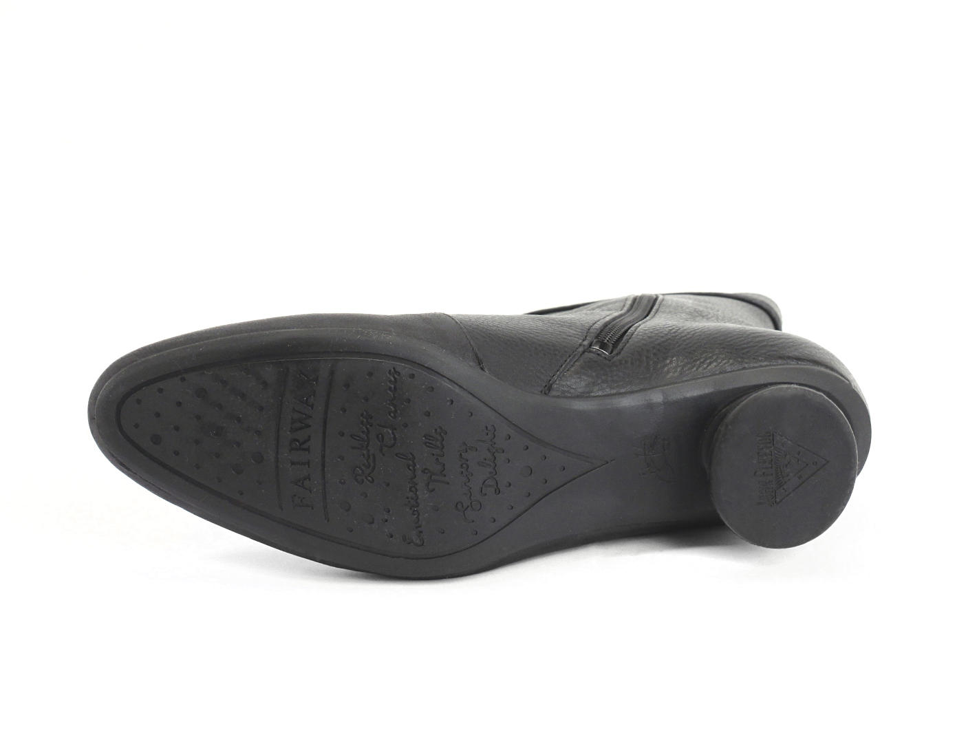 black reformation dress Dolce & Gabbana Black Biker Boots Mid Calf – AmeOro main image 1