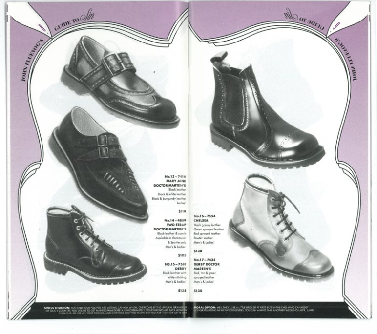 Way Back Wednesday: John Fluevog’s Guide to Sin