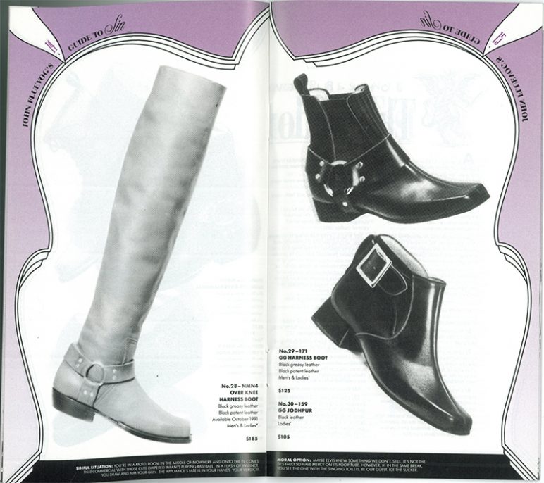 Way Back Wednesday: John Fluevog’s Guide to Sin
